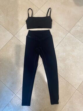 Vitality Daydream Black Workout Set